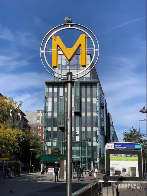 Apartamento Studio Paris Sud A Cote Du Metro Villejuif Exterior foto